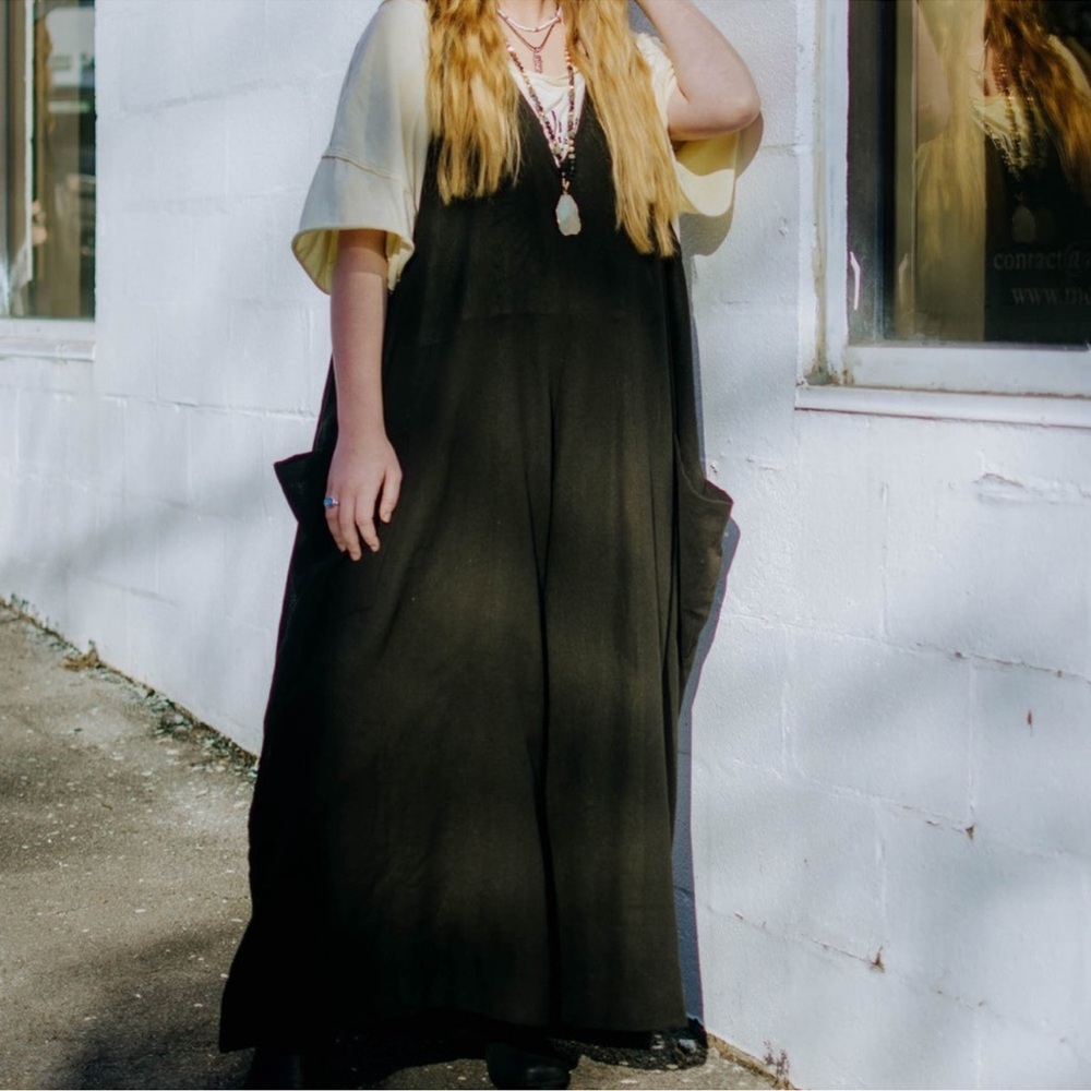 🌙 Kantha Bae Khadi Harmony Billowy Jumpsuit - Free Size - Picture 2 of 7